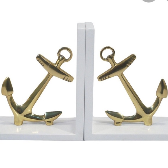 Nautical Anchor Book Ends